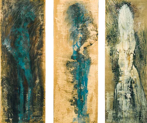 Luigia Cappello, "Popolazione II, I, III", 1997