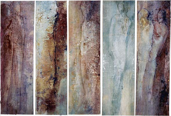 Luigia Cappello, "Polittico", 1999