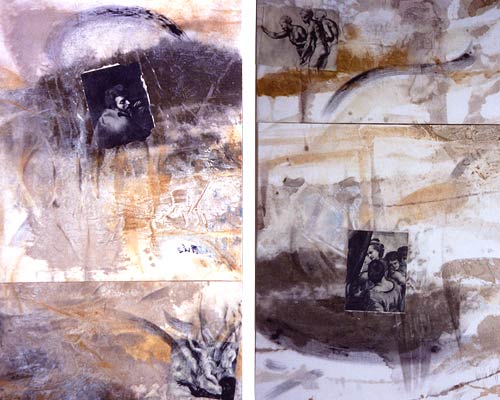 Luigia Cappello, "Omaggio a Raffaello - Dittico", 2006